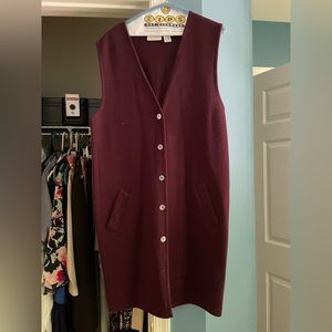 Nordstrom burgundy maternity dress